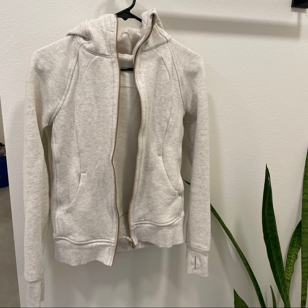 Lululemon scuba zip hoodie